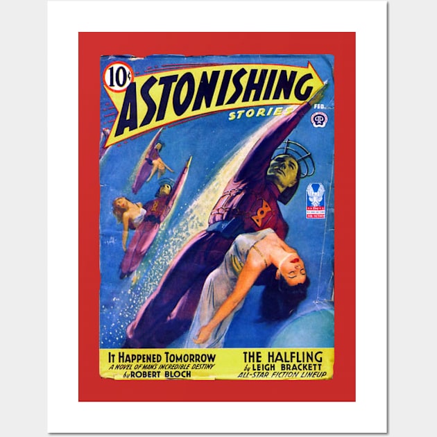 Astonishing Stories Wall Art by MindsparkCreative